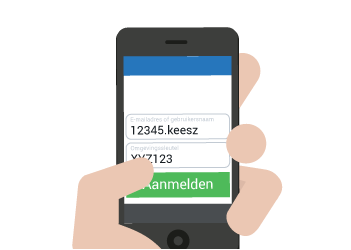Aanmelden zonder QR-code